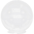 Miniatyrbillede 1 af 2: Stolpe Lampeskærm Globe Lysafdækning Udendørs Lysafdækning Pæredæksel Skærm Transparent 25X25X12CM