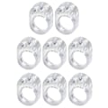 Miniatyrbilde 1 av 4: 8 stk Dørstopper for Håndtak - Transparent