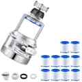 Miniatyrbilde 1 av 5: 1 stk kranfilter, 360° roterbart antikalkfilter, kran W