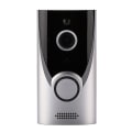 Miniatyrbild 1 av 5: Hemma Wifi Smart Trådlös Säkerhetsdörrklocka Visuell Intercom Inspelning Videokit Silver