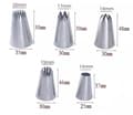 Miniatyrbild 2 av 2: 5-pack XL piping tips for decorations and crafts