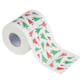 Miniatyrbild 5 av 5: Julgrans-Toalettpapper - Rolig Jultomte-Toalettpappersrulle för Badrum, Fest, Julgran
