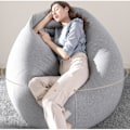 Miniatyrbillede 4 af 5: Ekstra Store Sækkestole Sofa Betræk Indendørs Lazy Lounger Til Voksne Børn