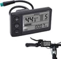 Communication Protocol Electric Bicycle Computer LCD Screen Waterproof GPS Bicycle Computer Speedometer and Odometer 24V 36V 48V Control Panel