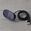 Miniatyrbild 2 av 5: USB Minihögtalare Datorhögtalare Strömförsörjd Stereo Multimedia Högtalare för Notebook Laptop PC (Svart)