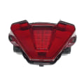 Miniatyrbilde 2 av 5: Motorsykkel LED Baklys Brems Bakre Blinklys Indikatorlampe Baklys Kompatibel Med MT-07 2021+ Rød