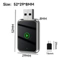 Miniatyrbillede 2 af 5: Trådløs CarPlay-adapter til iPhone, konverterer kablet til trådløs Apple CarPlay-adapter, USB & USB-C/Type-C
