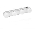 Pikkukuva 1 / 5: Led-peilivalo, langaton meikkipeilivalo 4 LED-lampulla ja imukupilla