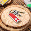 Miniatyrbillede 5 af 5: 12 stk. Mini LED Nøgleringe Nøglering Lommelygte Lille Hundekravelys I Assorterede Farver Lommelygte Bærbar Nøglering Til Udendørs Campingudstyr