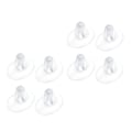 Miniatyrbillede 2 af 2: 4 Par Klar Sandaler Hestesko Puder Fodindsatser Flip-flops Forfodspude Anti-Slip Skoindsatser Puder Transparent 4x3.5cm