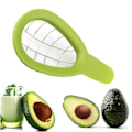Miniatyrbillede 4 af 5: Avocado Skærer Separator Mango Splitter Cutter Divider Cuber Kernefjerningsværktøj Køkken Frugt Terninger Værktøj