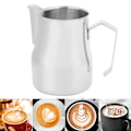 Miniatyrbillede 4 af 5: Skumkop Unik Fortykket Bredt Greb Latte Kop til Hjem Latte Fest - 350ml
