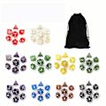 Pikkukuva 5 / 5: 70 kpl Polyedriset Nopat Setti Dungeons & Dragons Dnd Mtg Rpg D4-d20 Peleihin