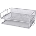 Miniatyrbilde 1 av 5: Brevskuffer 2 stk/Stable Metallnett Skuff/Multifunksjonell Organizer/Mappeskuff for Kontor