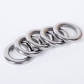 Miniatyrbilde 1 av 5: 20 stk. Fiskeringer i rustfritt stål, sett 1,5 mm * 5,5 mm * 8,2 mm, solide ringer for jigging, assistkroker, fiskebetenner, koblinger