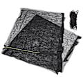 Miniatyrbillede 2 af 2: 1 Sæt Trampolin Beskyttelsesnet Udskiftningsnet Plast Sikkerhedsnet Sort 306X180CM