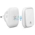 Battery-free Wireless Doorbell, Plug-in Wireless Waterproof