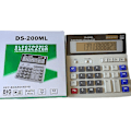 Miniatyrbillede 2 af 5: DS-200ML Klassisk Minilommeregner - Stor Hvid Knap