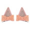 Miniatyrbilde 5 av 5: Hårklipp for småbarn, 2 stk Glitter Hundeføre Hårbøy Barrettes Søte Blå Hårtilbehør for Dyrekostyme Hallo