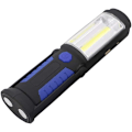 Miniatyrbillede 4 af 5: Magnetisk COB LED Arbejdslys Arbejdslys Til Bil Garage Mekaniker Hjem Udendørs Genopladelig Lommelygte Blå Batteri Med USB Stil 1 LED Væglys