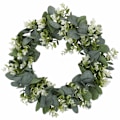 Miniatyrbild 2 av 5: Rund lantlig väggdekor blommor rustik väggkonst för vardagsrum sovrum kök badrum matsal heminredning