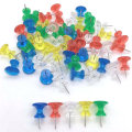 Miniatyrbillede 2 af 5: 100 stk. Store Push Pins 1 Tomme Standard Tommelknapper Stålspids og Plastikhoved Push Pins til Korktavle - Korktavle Opslagstavle