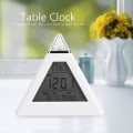 Miniatyrbild 2 av 5: Alarmklocka C, LED-växlande Digital LCD Alarmklocka C Bord C Bordsskiva