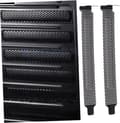 Miniatyrbillede 2 af 7: Metalnet Computer Chassis Ventilation Tætningsplade Beskyttelse Støvfilter til Computerboks Varmeafledning