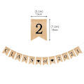 Pikkukuva 4 / 4: 1 kpl Valmistujaisjuhlan Lipun Class Of 2021 Juhla Lipun (sekalaisia värejä) Sekalaiset värit 18X13CM