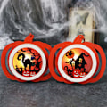 Pikkukuva 4 / 5: Retro-lyhty LED-kurpitsalyhty Halloween-tunnelmajuhlan koristeetC