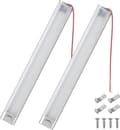 12V LED Interiørlys Bilbelysning 120 LED Med Bryter For Varebil Camping Lastebil Båt 2 Stykker