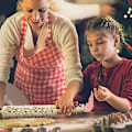 Miniatyrbillede 2 af 5: Julenisse Tryk Rullepind Udskåret Træ Præget Cookies Cookies Fudge Bageværktøjer Julepynt Diy Håndværk Ornament