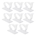 Miniatyrbilde 1 av 2: 8 stk Skrivebordsstativ Urvisningsstativ Holder Armbåndsur Holder Håndleddsur Stativ Holder Ur Hvit 8X6X3.5cm White 8X6X3.5cm