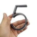 Pikkukuva 4 / 5: Musta Talonumero ja Kirjain 5 Tuumaa 12,5cm Korkea