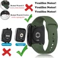 Miniatyrbild 2 av 6: Replacement Strap - REDMI WATCH 3 ACTIVE - 3-pack colors - Breathable porous material - Quick release