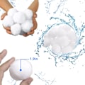 Miniatyrbillede 4 af 5: 1,5 lb Pool Filterkugler Pool Filtermedie til Swimmingpool Sandfiltre (Svarer til 50 lb Pool Filtersand), hvid