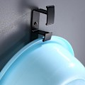 Miniatyrbillede 3 af 5: Vægmonteret Vanity Rack Badeværelseshylde Badeværelsesvask Hook Badekar Opbevaring Punching (1 stk) Botao