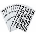 Mailbox Number Stickers, 10 Sheets, Waterproof, for Mailboxes and Address Numbers