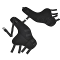 Miniatyrbild 3 av 5: Skyddande armbågsbandage för hundar, justerbart knäskydd för hundar, benstöd