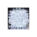 100m Outdoor Light String - 1000 Cool White LED Lights - IP44 Waterproof - 8 Modes - Remote Control and Timer - Christmas and Events
