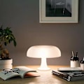 Miniatyrbillede 5 af 5: Italiensk Designer LED Svampebordlampe til Hotel Soveværelse Sengelampe Stue Dekoration Belysning(,orange)