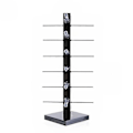 Miniatyrbillede 4 af 4: Solbrille Display Stativ Metal Solbrille Stativ Solbrille Display Holder Metal Stativ Bordplade Briller Stativ Sort Black