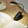 Miniatyrbillede 5 af 5: Læselampe Boglampe Genopladelig, Led Boglampe, Bærbar Og Fleksibel, 3-niveau Lysstyrke, Strømadapter Og Usb-kabel Medfølger
