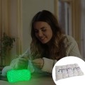 Miniatyrbillede 2 af 3: In The Dark Yarns Lysende Garn Håndvævet DIY Håndvævet-i-mørket GarnA A