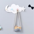 Miniatyrbillede 3 af 5: Cloud Væghængt Limkrog Badeværelsesvæghængt Stærk Krog (1 stk) Botao