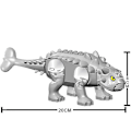 Miniatyrbillede 2 af 5: Jurassic Dinosaur World Spinosaurus Ankylosaurus Dinosaur Byggeklodser Model DIY Byggeklodser Uddannelsesmæssige Legetøj Gaver L20