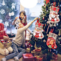Miniatyrbild 5 av 5: Julstrumpa 4-pack Julstrumpa Julstövlar Hängande Strumpor Julstrumpa Julstrumpa Dekoration Hängande Presentpåse Burk