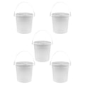Pikkukuva 1 / 2: 5 kpl Meikkisiveltimen Säilytysastia Rantavarasto Muovihiekkalaatikko Välipalatarjotin Pail Bucket Party F