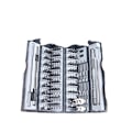 Miniatyrbild 2 av 5: 128 i 1 Precisionsskruvmejselset - Precisionsskruvmejselset Cylinderorganiseringsfodral, Portabelt Cylindriskt Skruvmejselset
