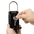 Miniatyrbilde 3 av 4: Nøkkelboks med kode, Kodeboks for nøkkel, Oppbevaringsboks med kombinasjonslås, Sikker oppbevaring for utvalgte nøkkeltilganger (1 stk)